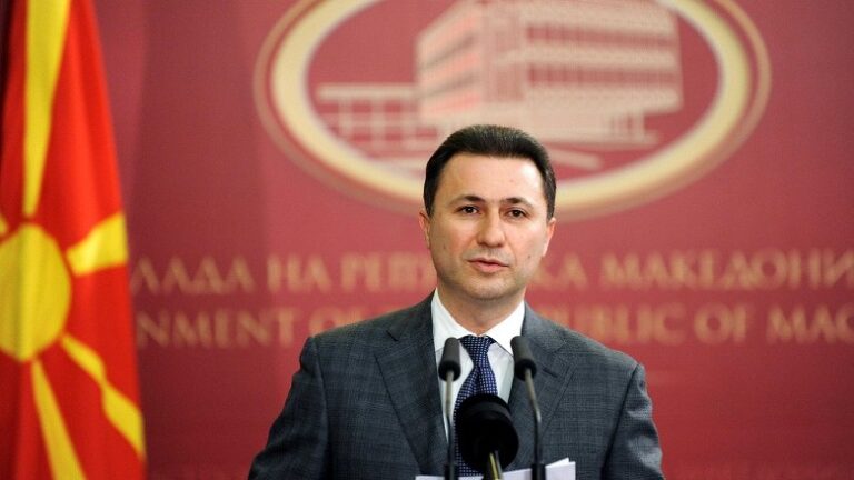 Maqedoni, Gruevski kundër platformës së Tiranës