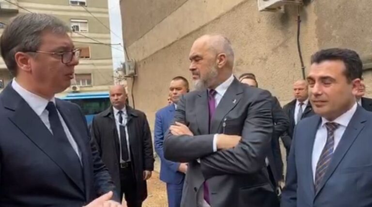 Rama, Zaev, Vuçiç dhe Gjukanoviç mbërrijnë në Durrës, blindohet zona