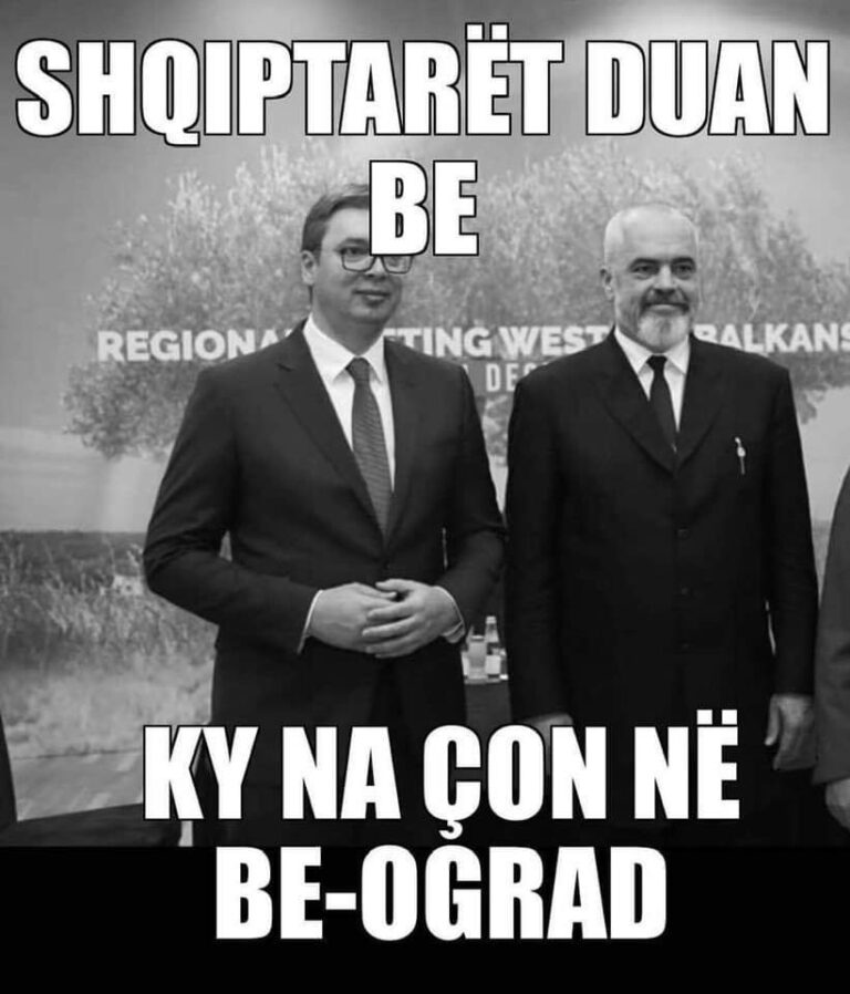 “Shqiptarët duan BE ky na çon në BE-ograd”