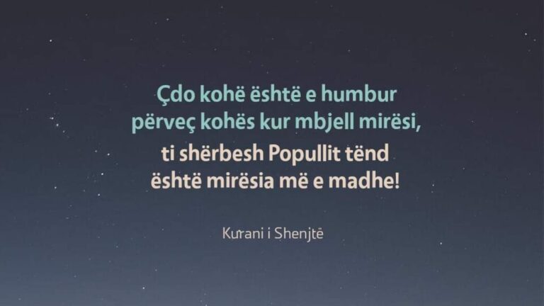 Fjalët e shenjta/Rama citon Kuranin: Ti shërbesh popullit, mirësia më e madhe