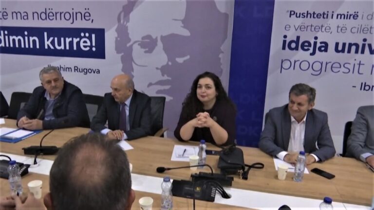 LDK, Mustafa: Posti i presidentit, çështje parimore për ne