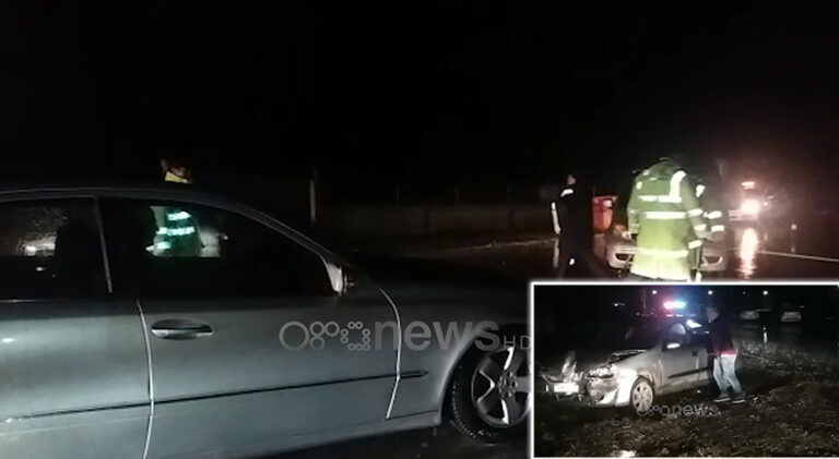 Aksident në Berat, 31 vjeçarja i pret rrugën makinës