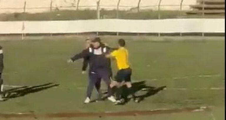 Dhuna ndaj arbitrit, Shkumbini përjashtohet nga kampionati