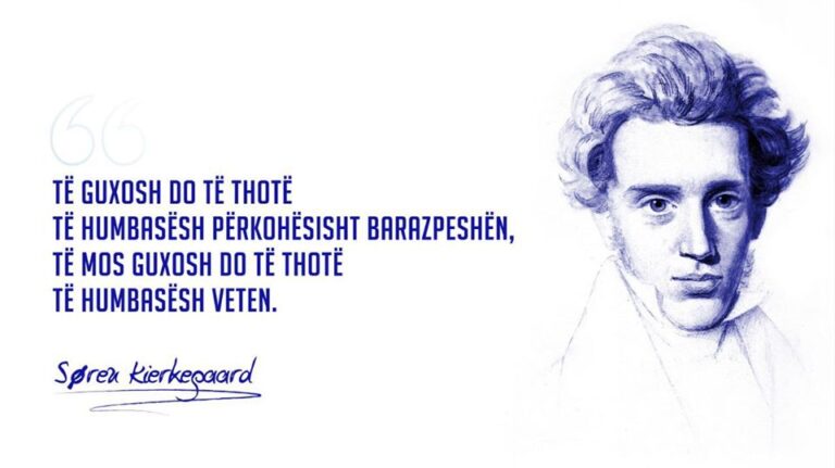 Me fjalët e Kierkegaard, Rama: Të mos guxosh do të thotë të humbasësh veten
