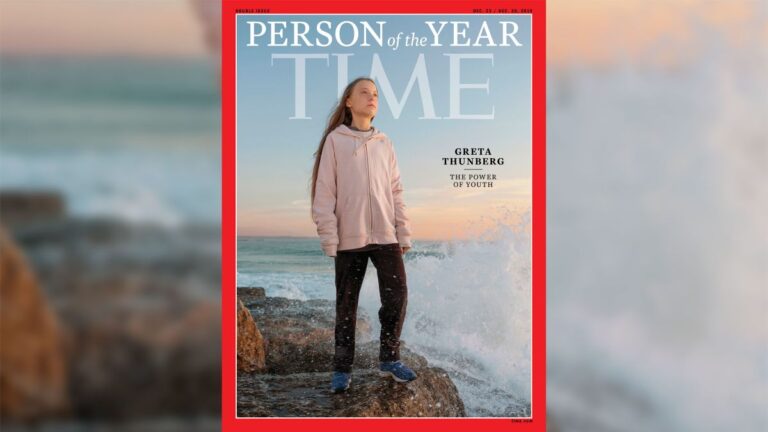 Suprizon revista ”Time”; Greta, personazhi i ”Vitit 2019”