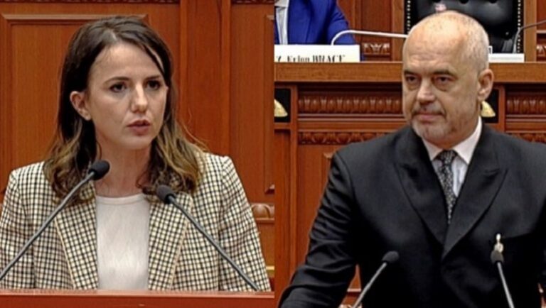 “Jeni gërmadha”, Rudina Hajdari i përgjigjet ashpër Ramës: Nuk e mbulon dot paaftësinë tënde me arrogancë e dhunë