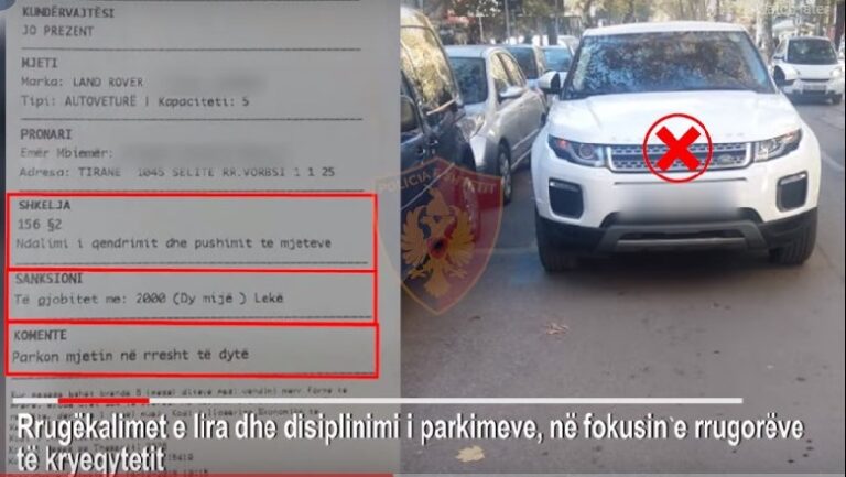 Policia gjoba për 840 mjete në 24 orë