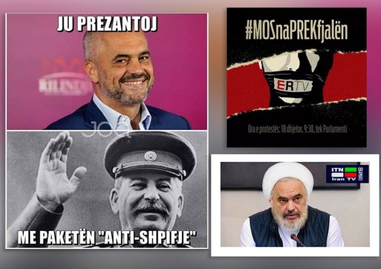 FOTO/ Censura ndaj medias, protesta e qytetarëve në rrjetet sociale