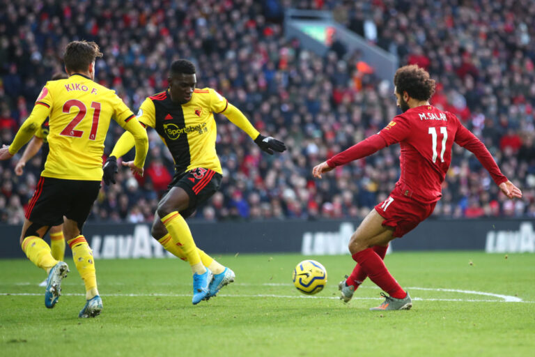 Salah shënon një gol spektakolar ndaj Watford-it (VIDEO)