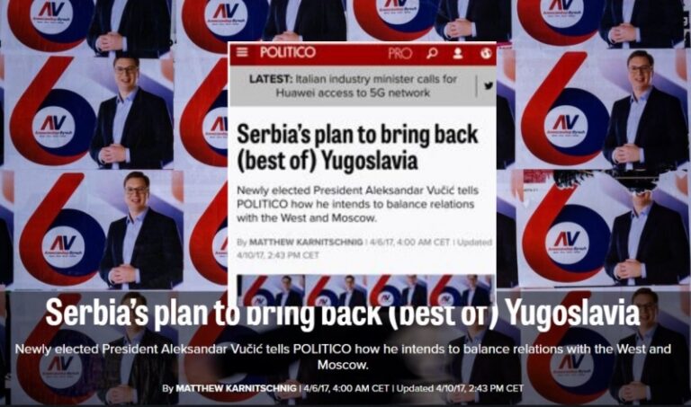 Vuçiç: Iniciativa jonë është Jugosllavia plus Shqipërinë