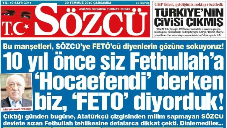 Gjykata turke dënon me burgim gjashtë gazetarë