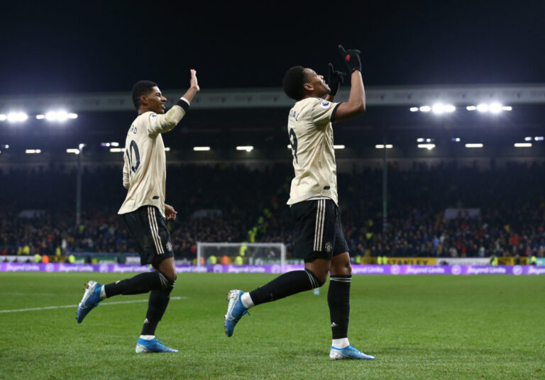United fiton në transfertën ndaj Burnley-it, vendosin Martial dhe Rashford (VIDEO)