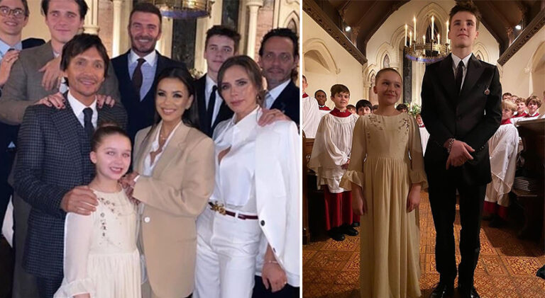 Pagëzohen dy fëmijët e Victoria dhe David Beckham