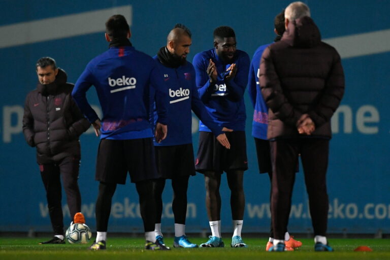 Vidal tërbohet me trajnerin Valverde dhe braktis stërvitjen
