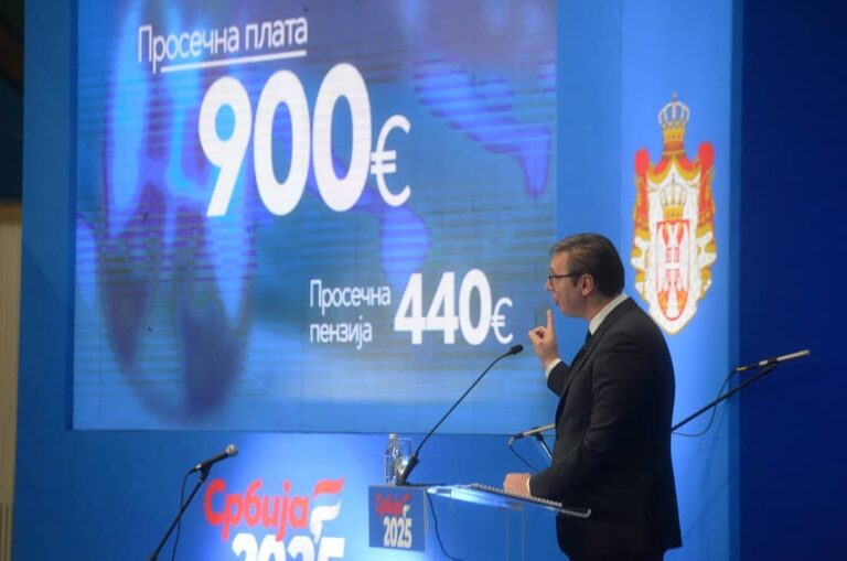 Vuçiç: Serbia, vendi më i zhvilluar në rajon. 900 euro pagat, 400 pensionet