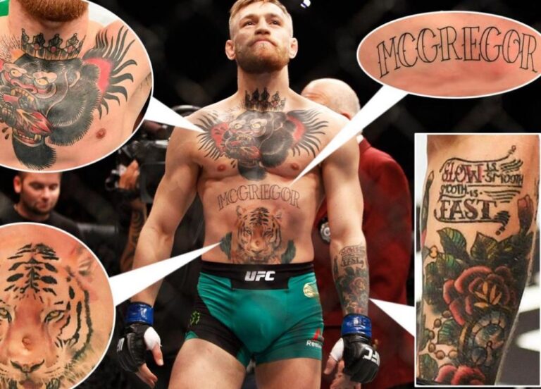 Një trup i mbushur me tatuazhe, Conor McGregor tregon kuptimin e tyre (FOTO)