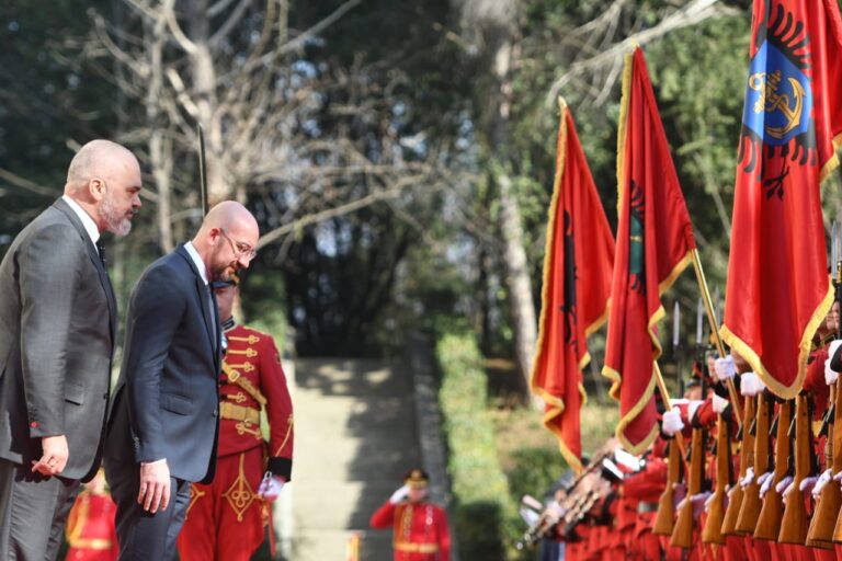 Presidenti i Këshillit Europian në Tiranë