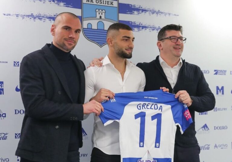Eros Grezda rikthehet zyrtarisht te Osijek: Kisha edhe dy oferta të tjera!