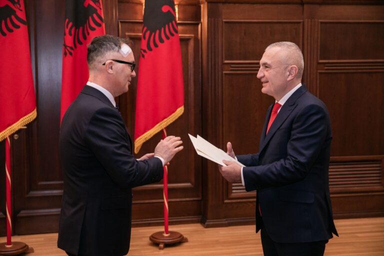 Presidenti Meta pret ambasadorin e ri: Italia mbetet partner i pazëvendësueshëm strategjik