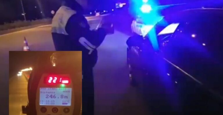 “Fast & Furious” në Elbasan, policia ndjek të riun që “fluturon” i dehur në timon