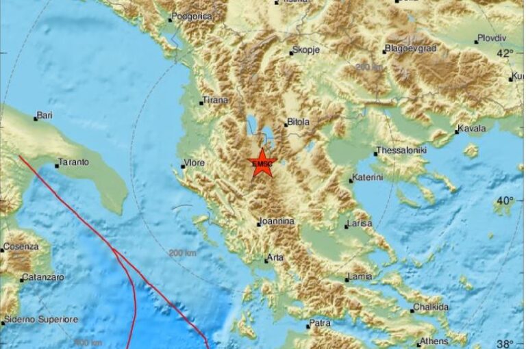 11 lëkundje tërmeti gjatë natës, ja sa ishte magnituda dhe epiqendra