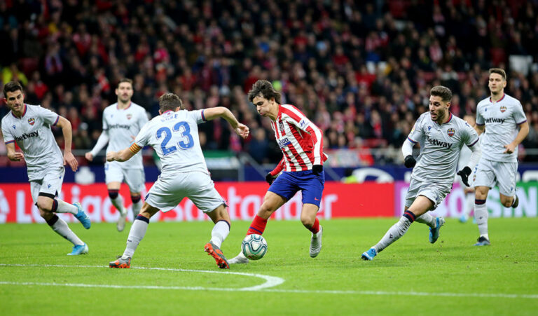 Atletico merr fitoren e tretë radhazi në La Liga, mund Levanten (VIDEO)
