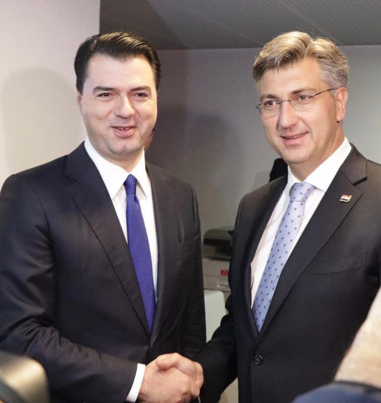 Presidenca e BE-së/ Basha, letër kryeministrit të Kroacisë: Do të bëjmë çdo gjë për integrimin