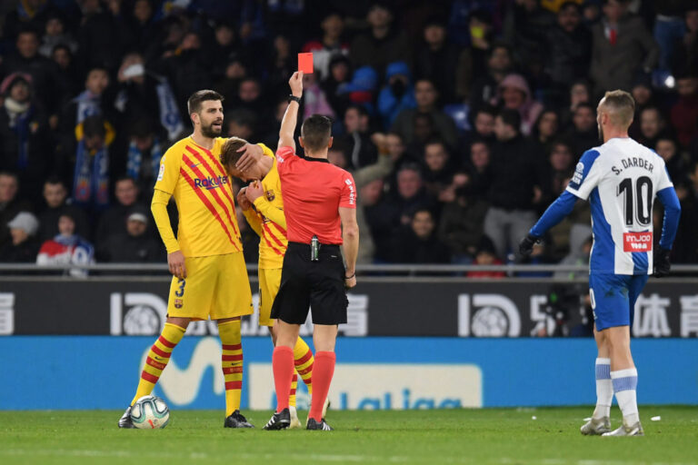 De Jong “lë në baltë” Barcelonën, Espanyol frenon katalanasit (VIDEO)