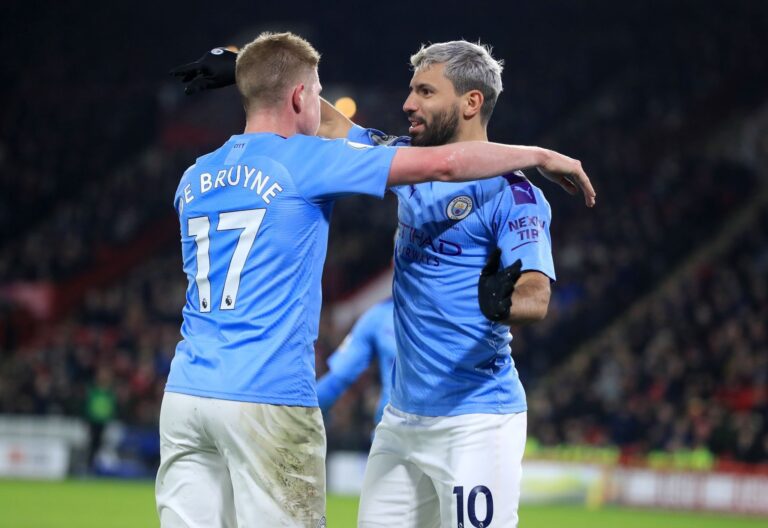 City i falet Agueros ndaj Sheffield, De Bruyne konfirmohet “njeriu asist” (VIDEO)
