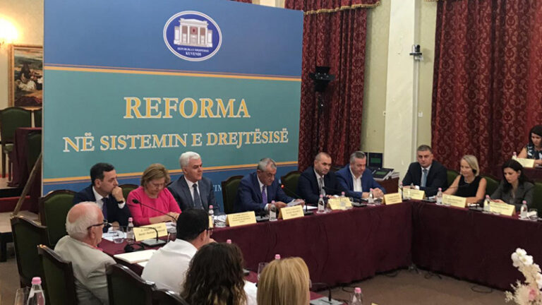 Hetim ndërkombëtar për reformën në drejtësi