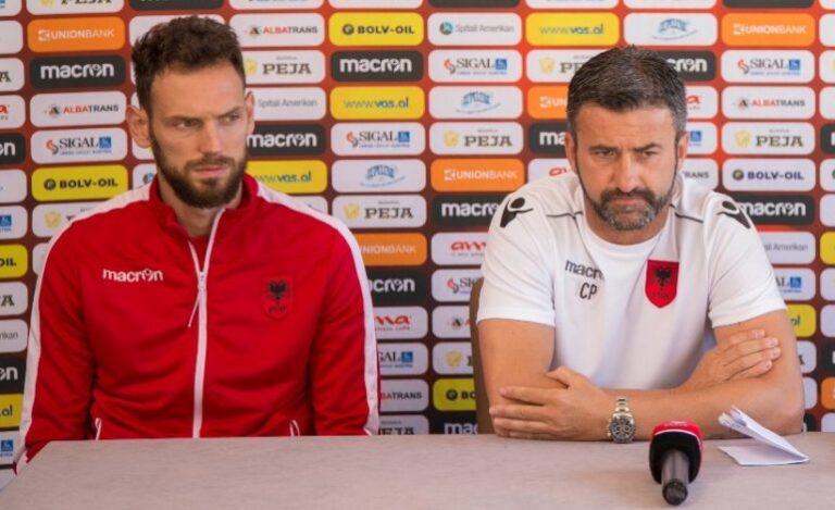 Foto/ Ndeshja solidarizuese për tërmetin, Berisha “thumbon” keqazi Christian Panuccin