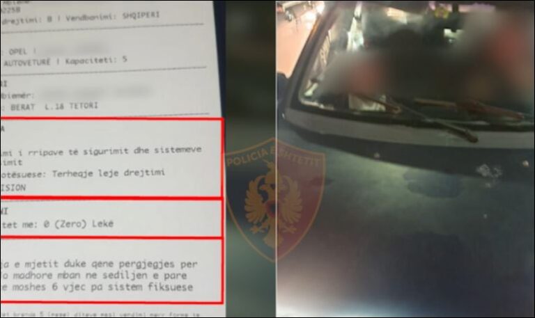 “Big Brother” në rrugët e Tiranës, policia ‘dend’ me gjoba shoferët, ja shkeljet e konstatuara (Video)