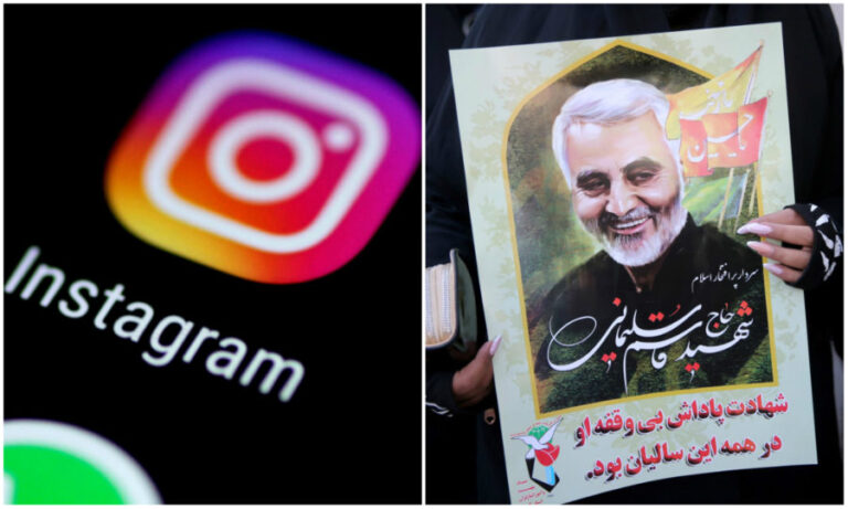 Konflikti SHBA-Iran/Instagram fshin komentet pozitive për gjeneralin