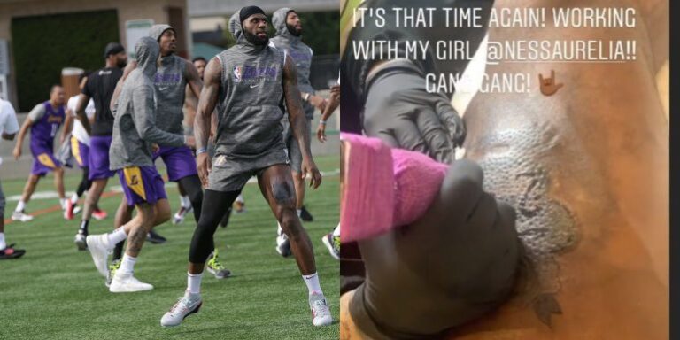 Një dedikim special për Kobe Bryant, LeBron James bën një tatuazh të veçantë!
