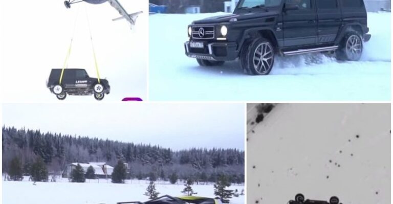 I mërzitet makina 150 mijë dollarëshe, rusi e hedh nga helikopteri (VIDEO)