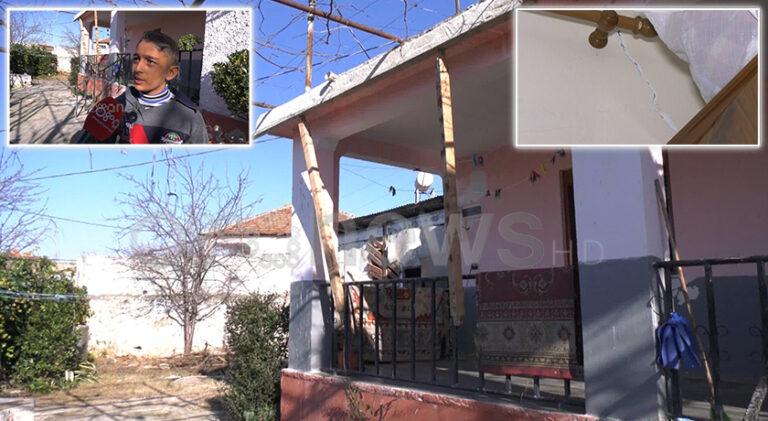 Të jetosh nën çatinë e dëmtuar, familja Xhevi në Fushë Krujë “sfidon” rrezikun