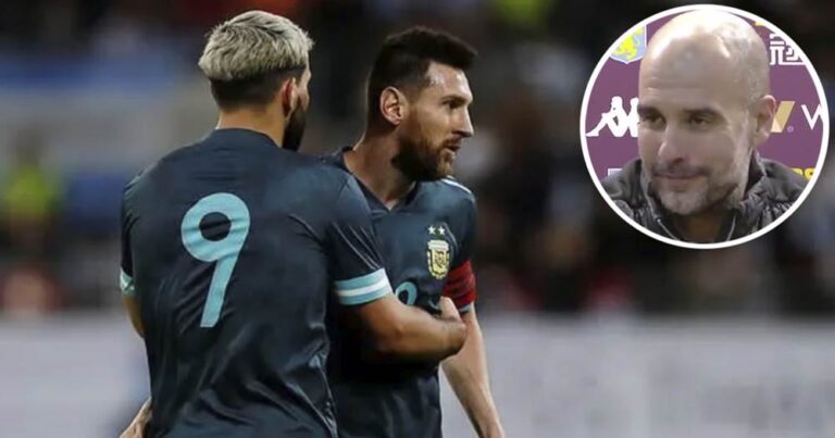 Messi apo Aguero? Guadriola befason me lojtarin më të mirë që ka trajnuar