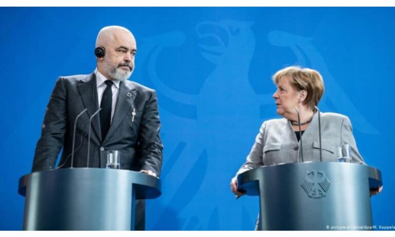 Merkel ndan Maqedoninë nga Shqipëria për procesin e integrimit në BE. Maqedonia më mirë se vendi ynë