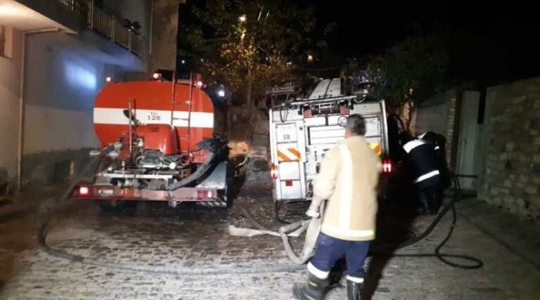 Zjarr në Spitalin e Durrësit, panik dhe probleme asfiksie për disa pacientë (Video)