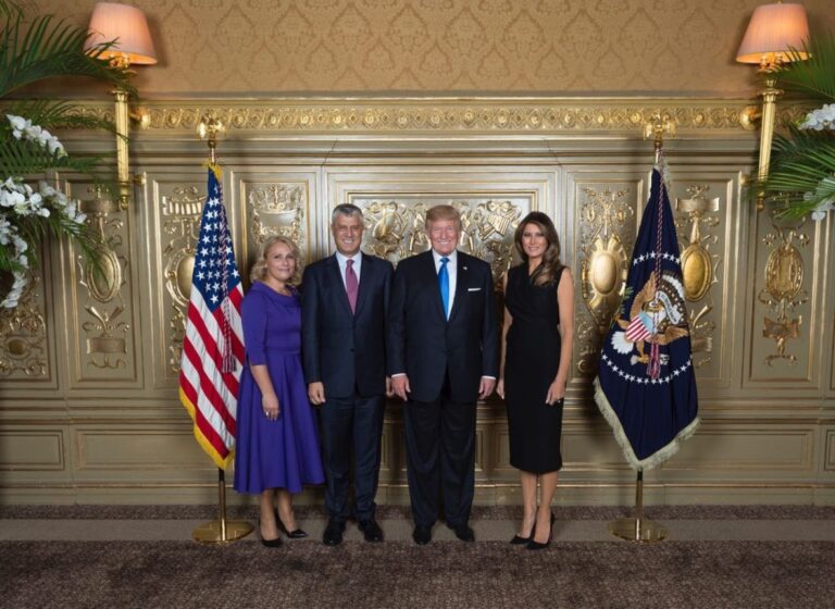 12 vjetori i Pavarësisë/Trump uron Thaçin: E ardhmja e Kosovës do të jetë e ndritshme