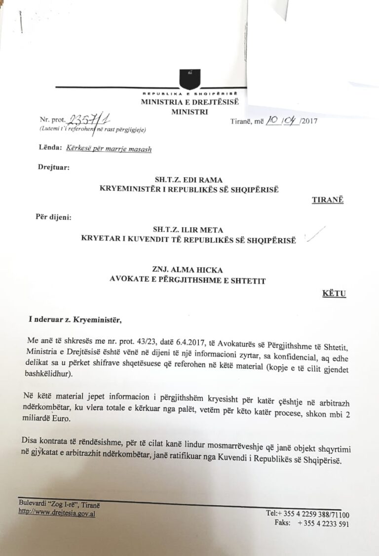 Paralajmërimi i Vasilit tre viteve më parë për gjyqet ndërkombëtare: Shqipëria rrezikon 2 miliardë euro