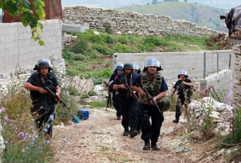 Policia zbarkon në Lazarat, gjen armë dhe municione
