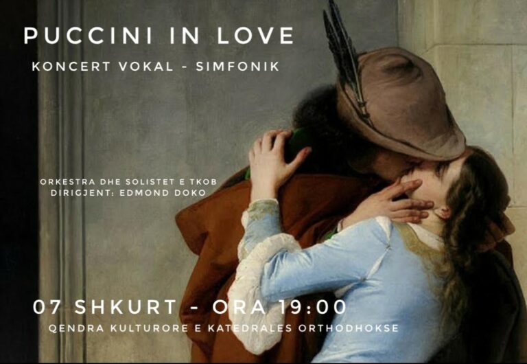 “Puccini in love” më 7 shkurt në sallën e Kishës Orthodhokse