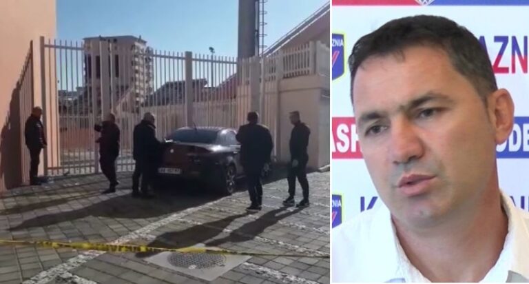 Pak orë para ndeshjes me Teutën, eksploziv poshtë mjetit të administratorit të Vllaznisë, çfarë thotë policia