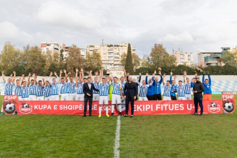 U-17/ Tirana fiton Kupën e Shqipërisë, mund me “poker” Partizanin