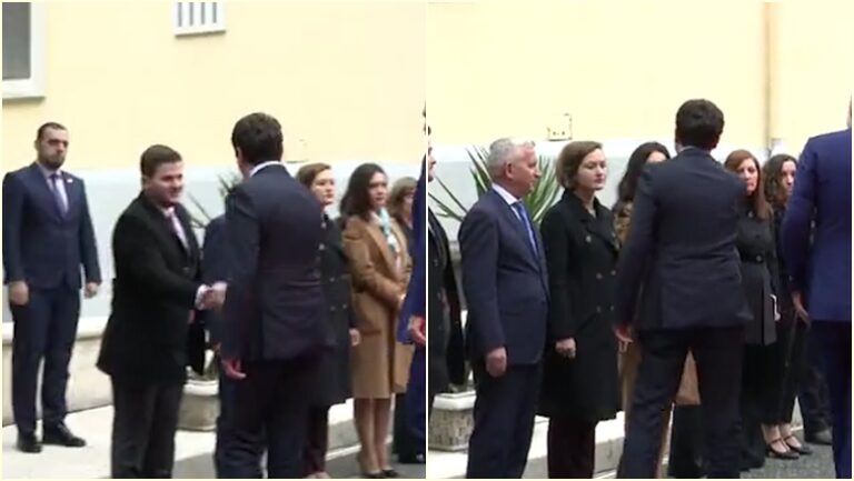 Bashkëshorti iku nga VV/ Ministrja Shahini e ngrysur para Kurtit (VIDEO)