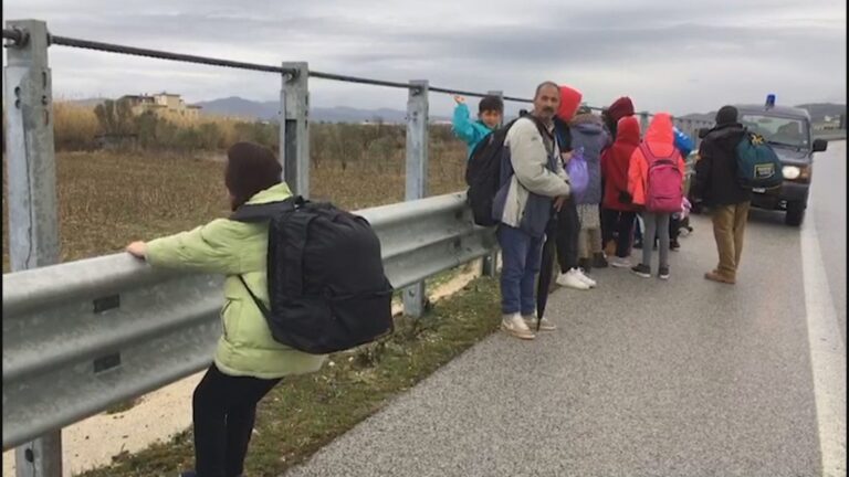 Destinacion Shkodra por 20 afganë lihen në mes të autostradës: Paguam 700 euro