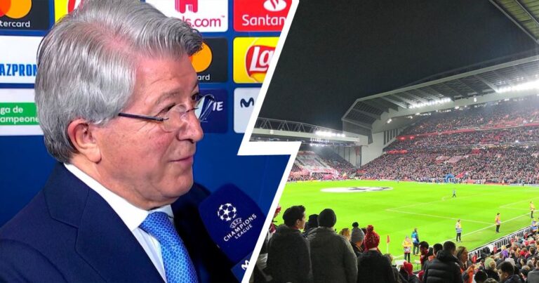 Presidentit të Atleticos i futet “frika në palcë”, hedh një akuzë të pazakontë për “Anfield”