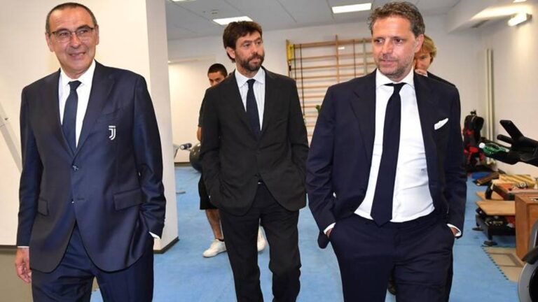Sarri darkon me presidentin Agnelli dhe Paraticin, vendosin një “pakt”
