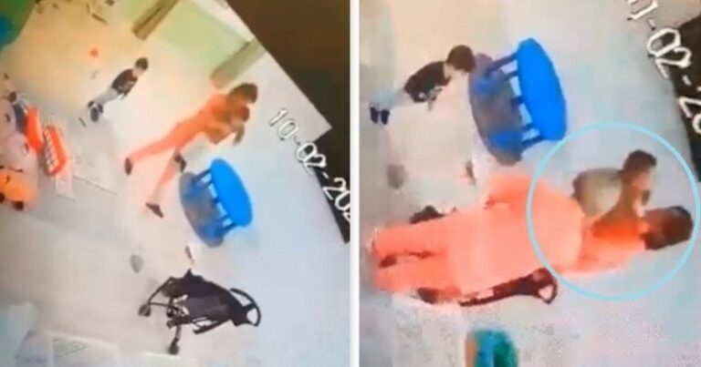VIDEO/ Nuk pranon të ulet në karrocë, shihni si e rreh edukatorja fëmijën